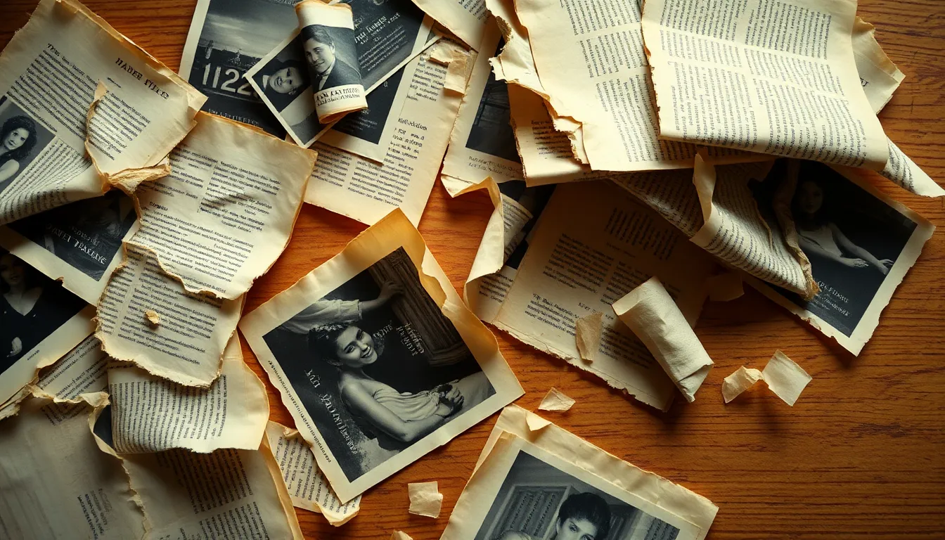 연예인 스캔들과 진실 공방을 상징하는 이미지