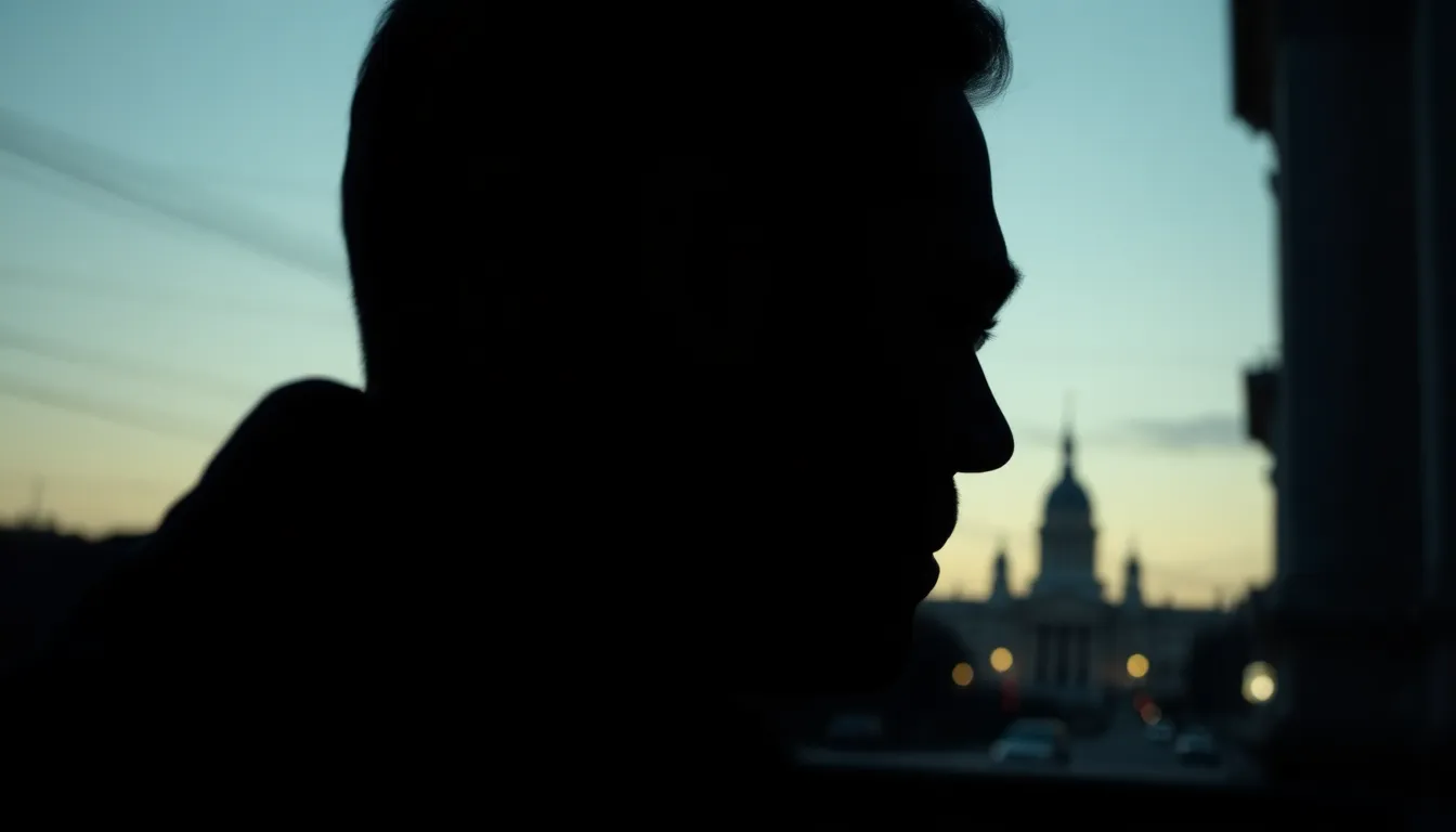 침묵하는 어두운 그림자 속 연예인의 모습